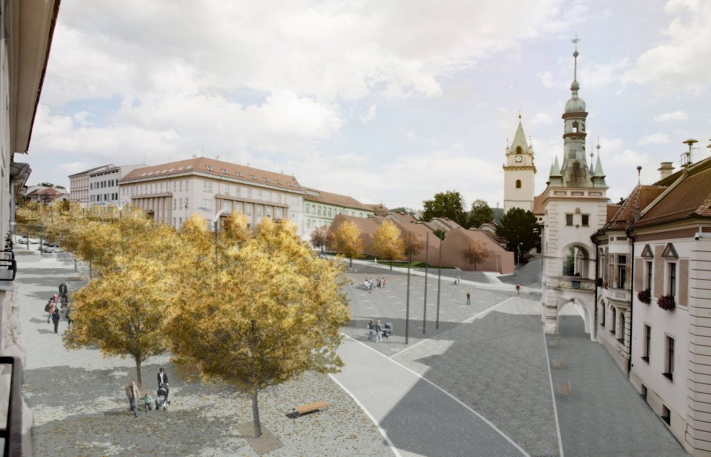 Revitalizace náměstí Míru v Tišnově